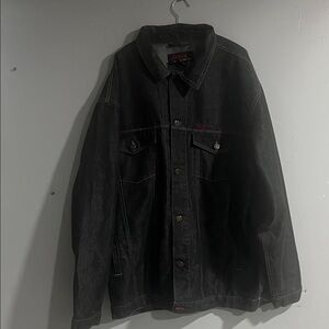 Mecca Men’s Charcoal Denim Jacket XL